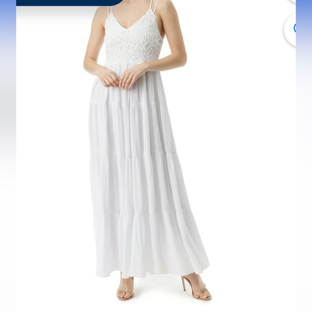 Jessica Simpson Women's and Women's Plus Iris Crochet Cami Dress